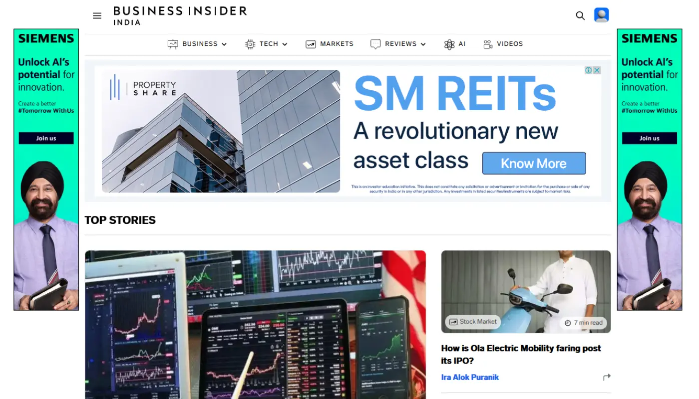 BusinessInsider main banner