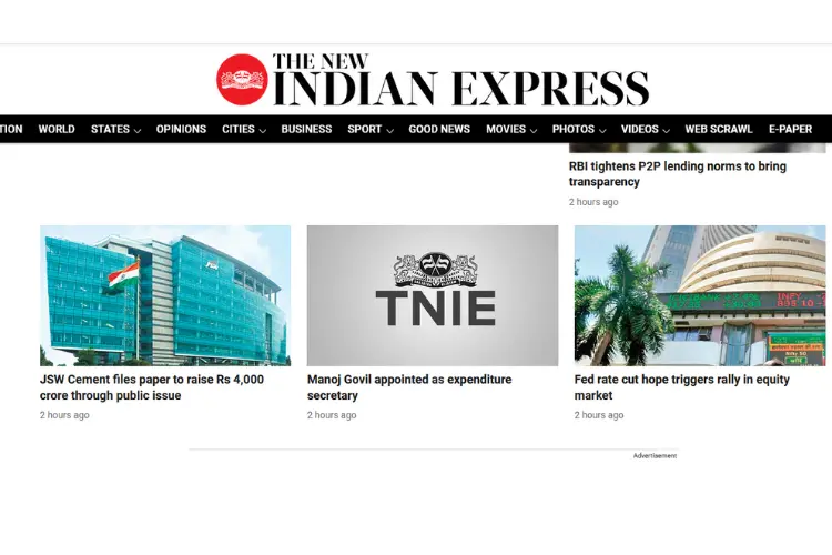 New indian express blogs