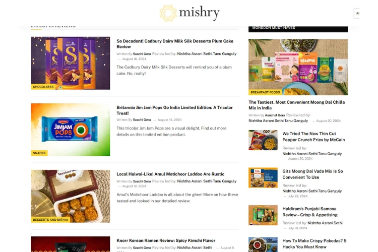 mishry blogs